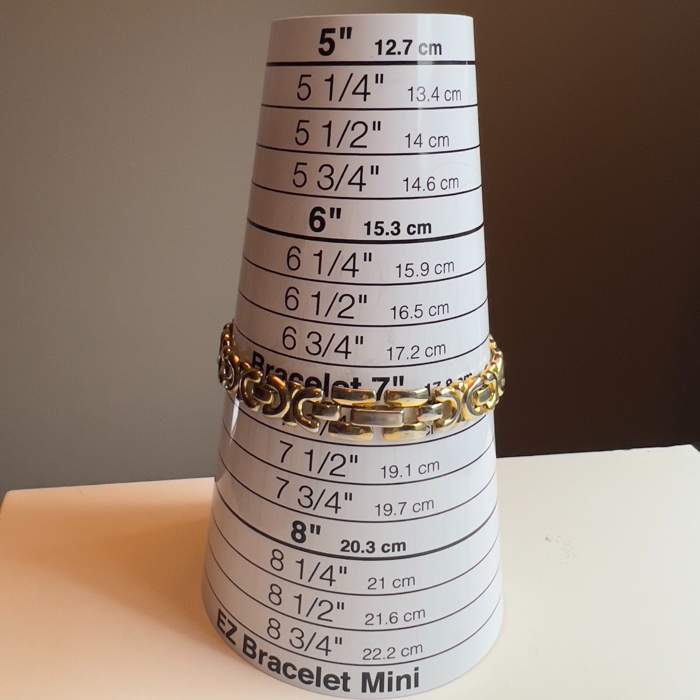 Vintage Back to Back C Design Gold-Toned Bracelet